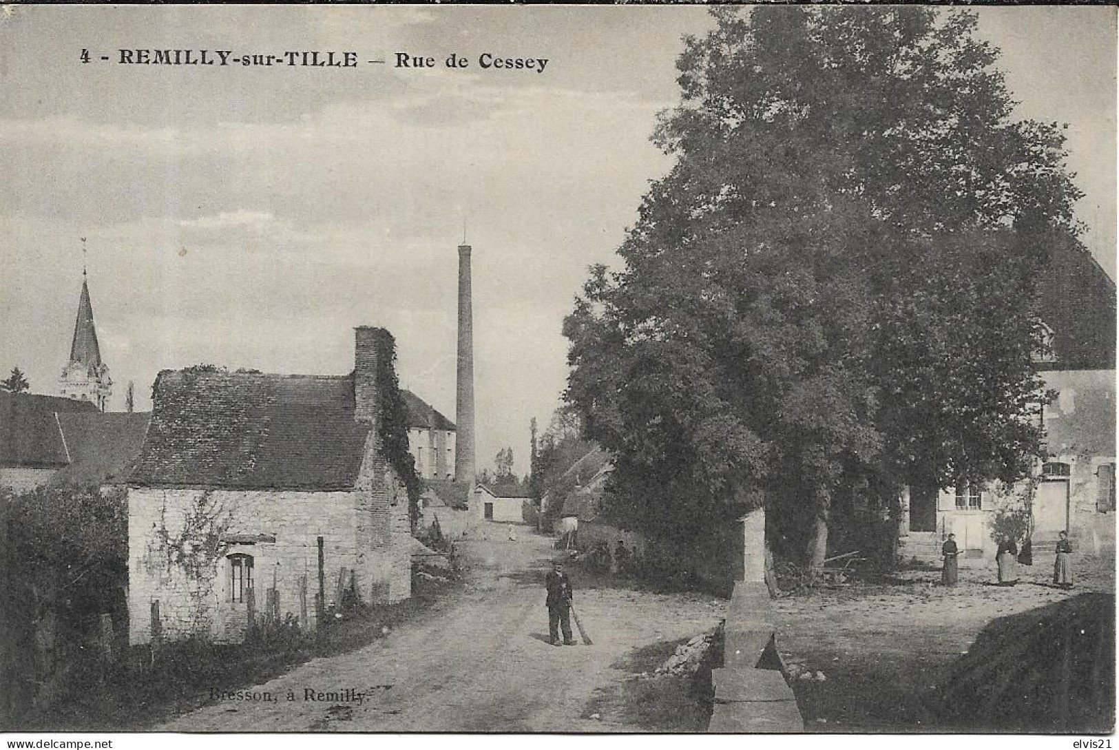 REMILLY SUR TILLE Rue De Cessey - Sonstige & Ohne Zuordnung