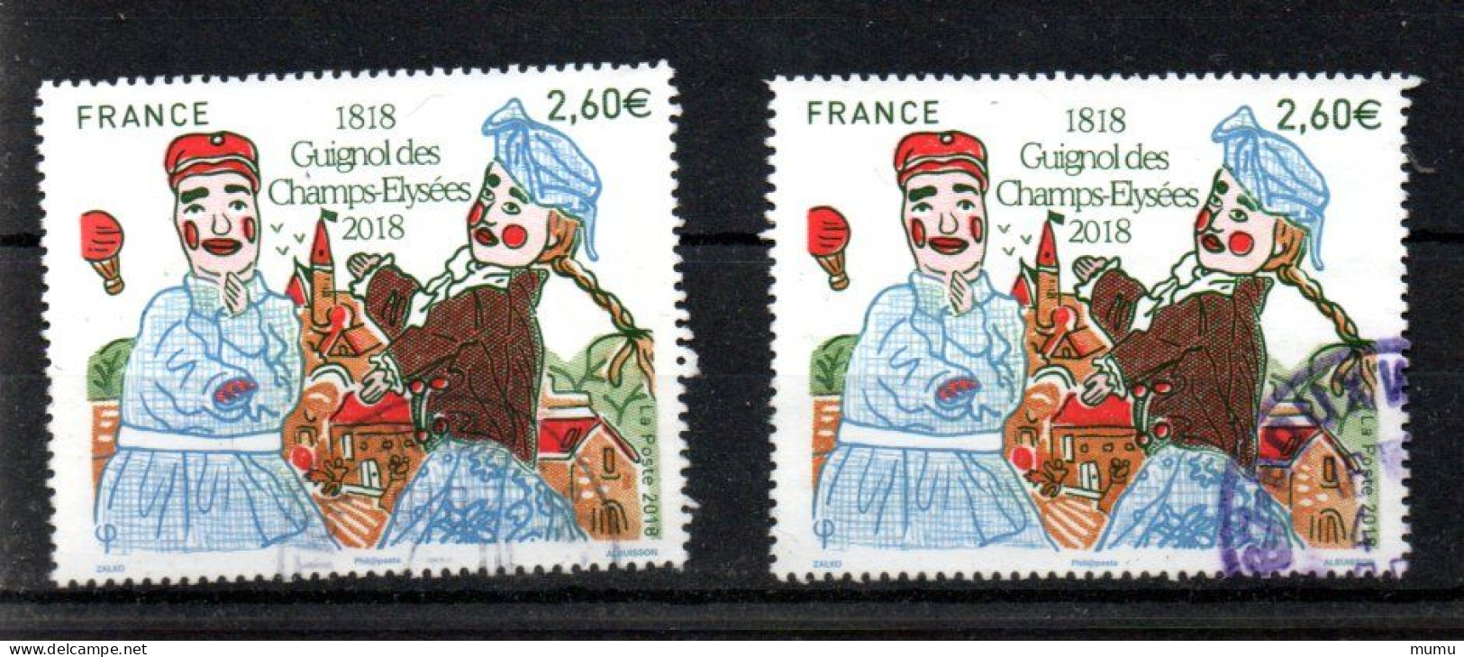 FRANCE  OB CACHET ROND  YT N° 5216/17 - Gebraucht