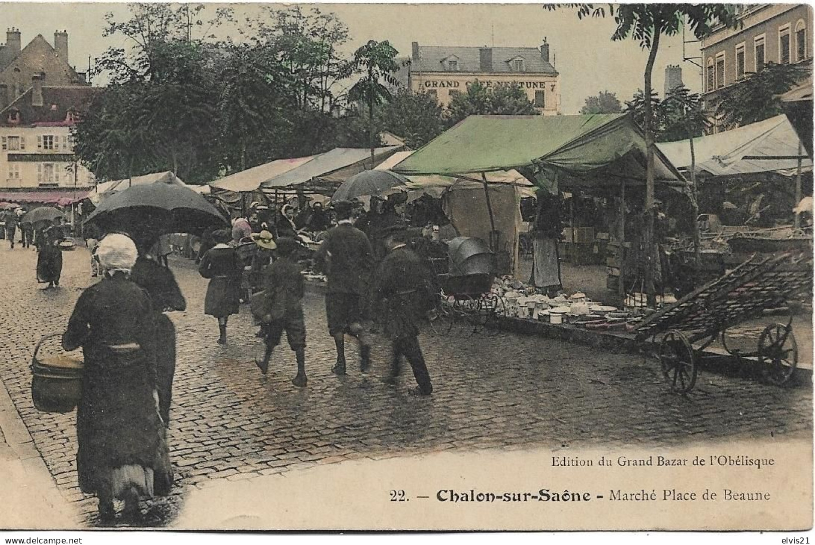 CHALON SUR SAONE Marché Place De Beaune - Chalon Sur Saone