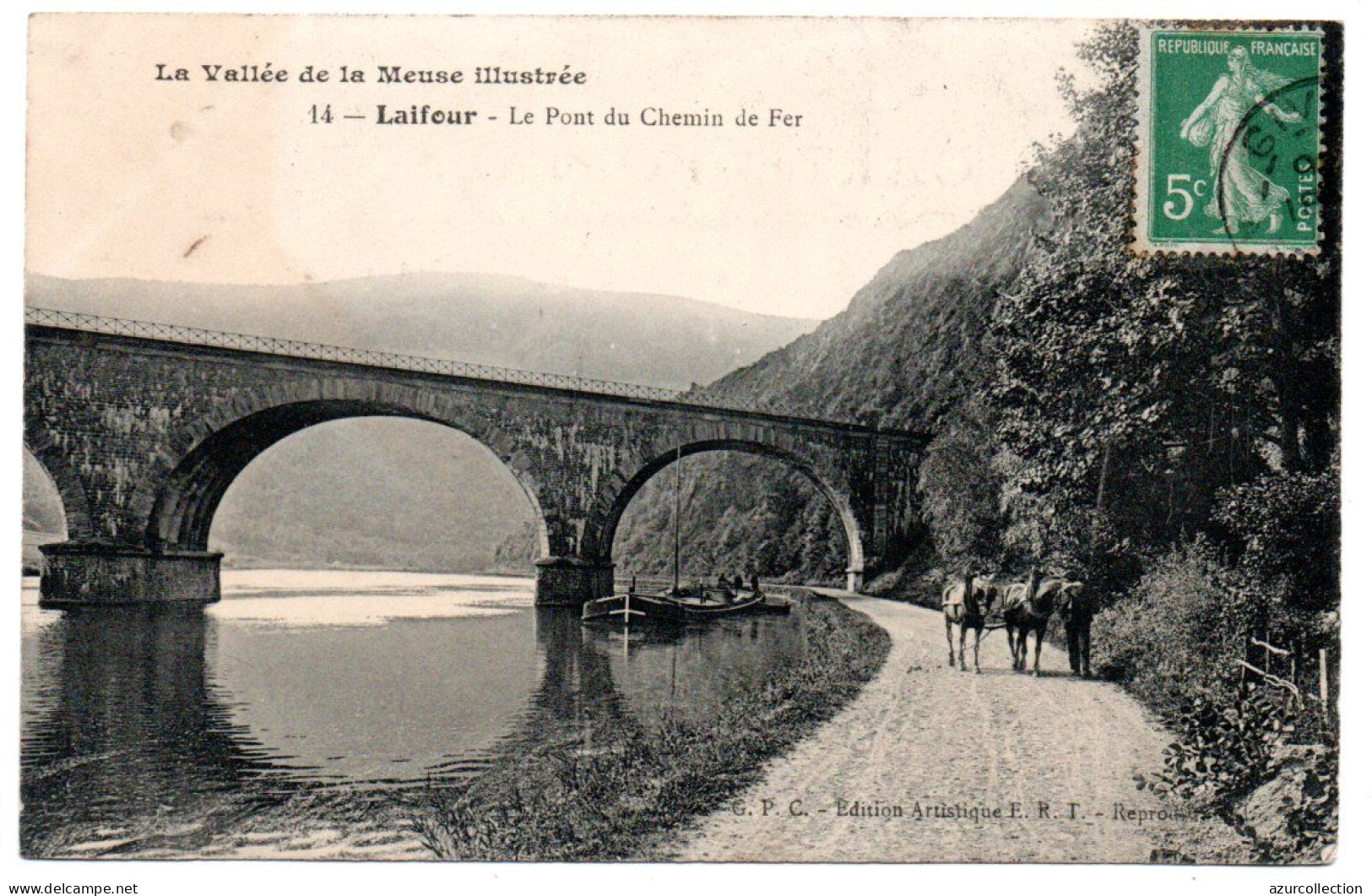 Laifour. Le Pont Du Chemin De Fer - Autres & Non Classés