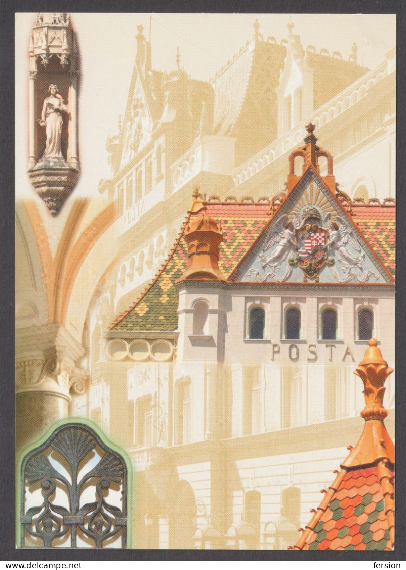 CHRISTMAS Triangle Stationery Gift POSTCARD For Stamp Collectors Subscriber RRR 2005 Hungary FILAPOSTA FDC Postmark - Noël