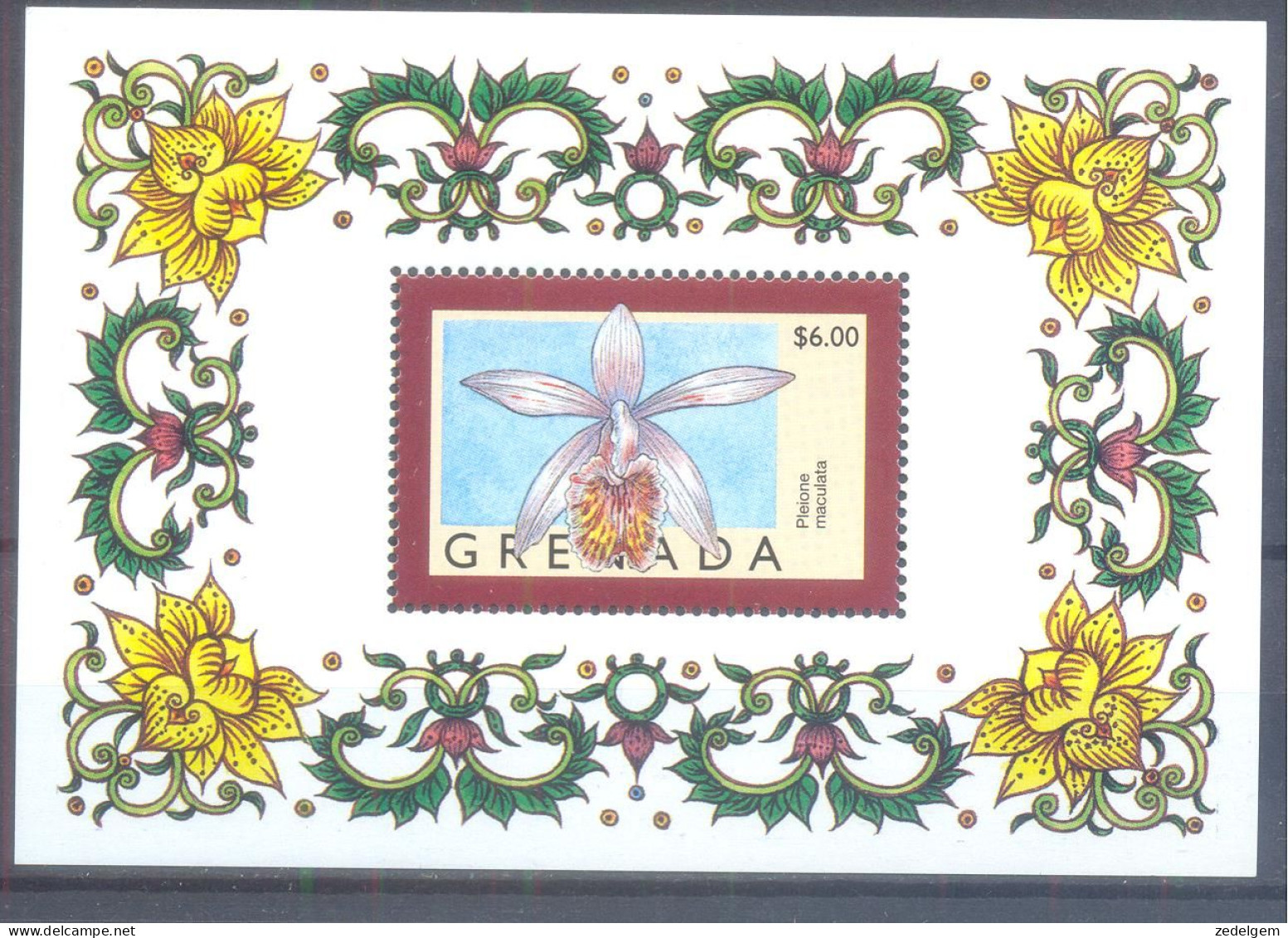 GRENADA  (ORC083) XC - Orchidées