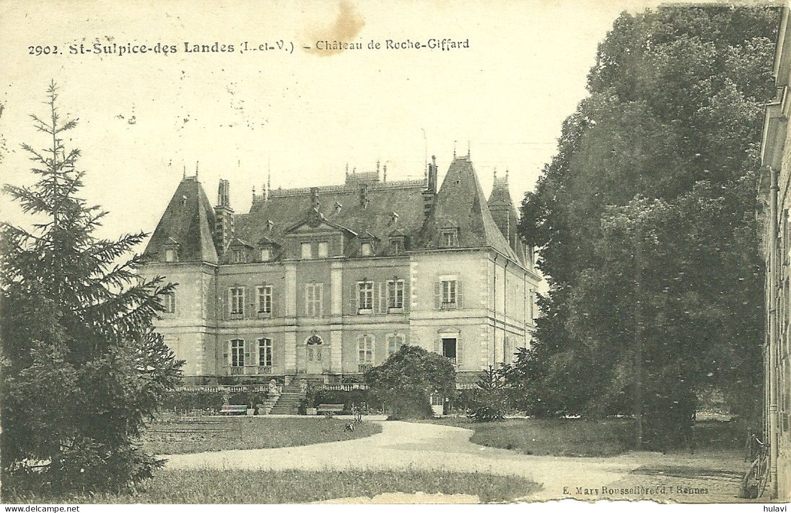 35  SAINT SULPICE DES LANDES - CHATEAU DE ROCHE GIFFARD (ref 117) - Otros & Sin Clasificación