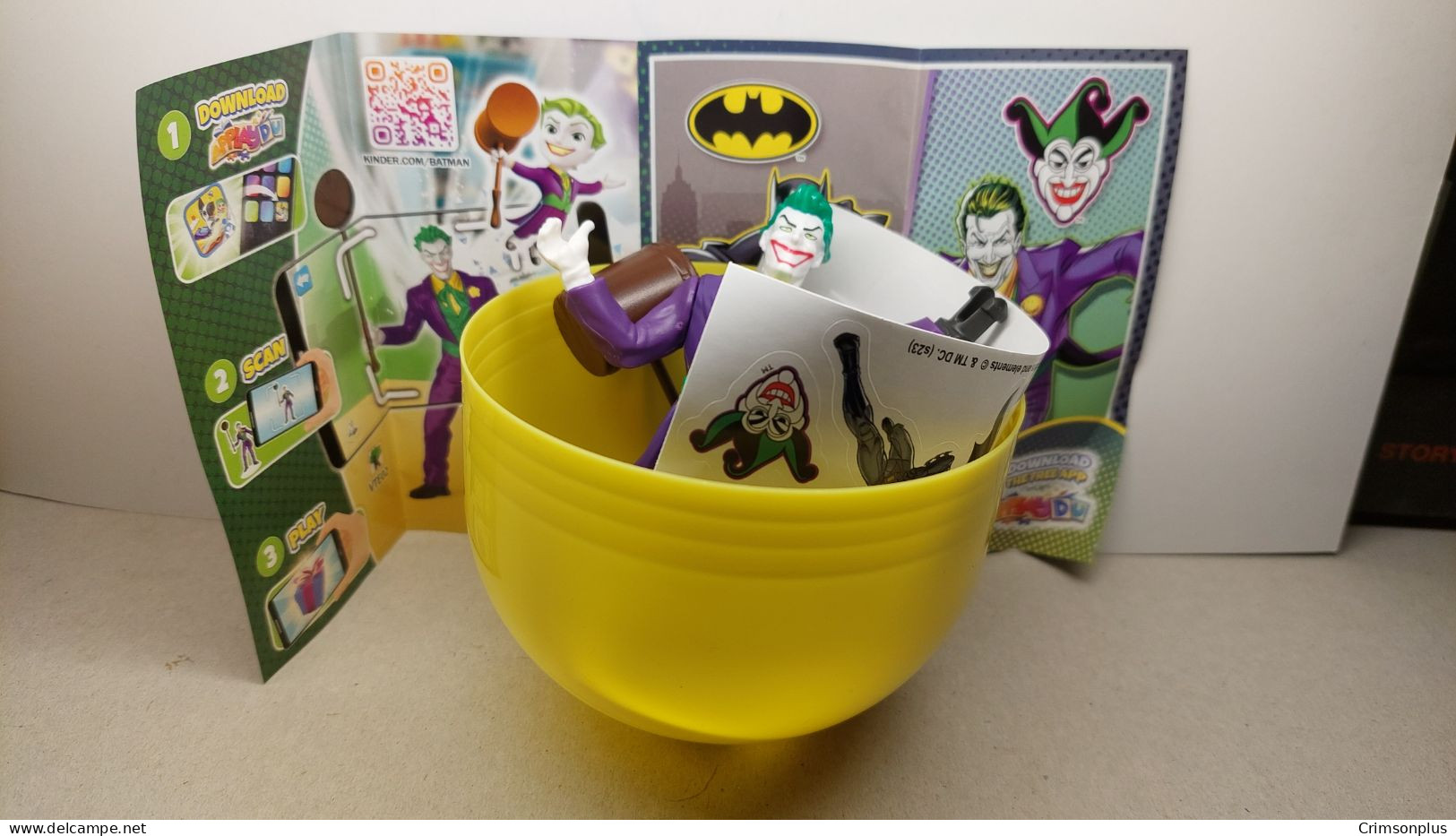 2020 Ferrero - Kinder Surprise - VTE02 - Batman Xmas Enrichment - The Joker + BPZ - Figuren