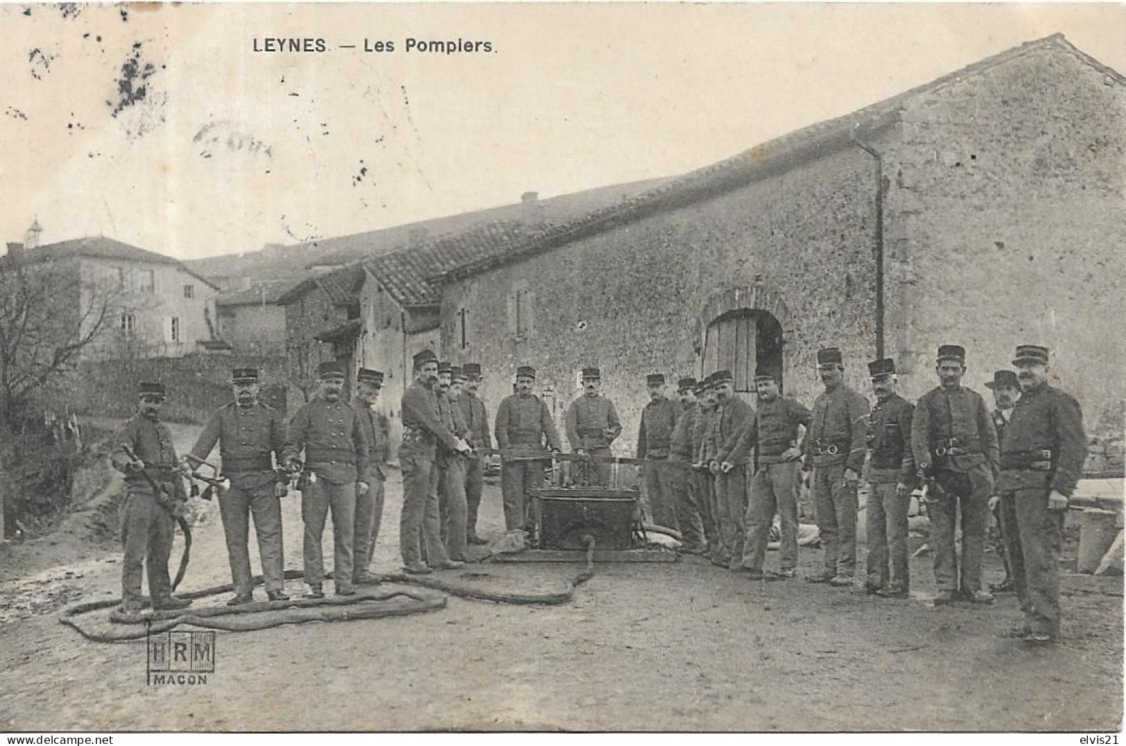 LEYNES Les Pompiers - Autres & Non Classés