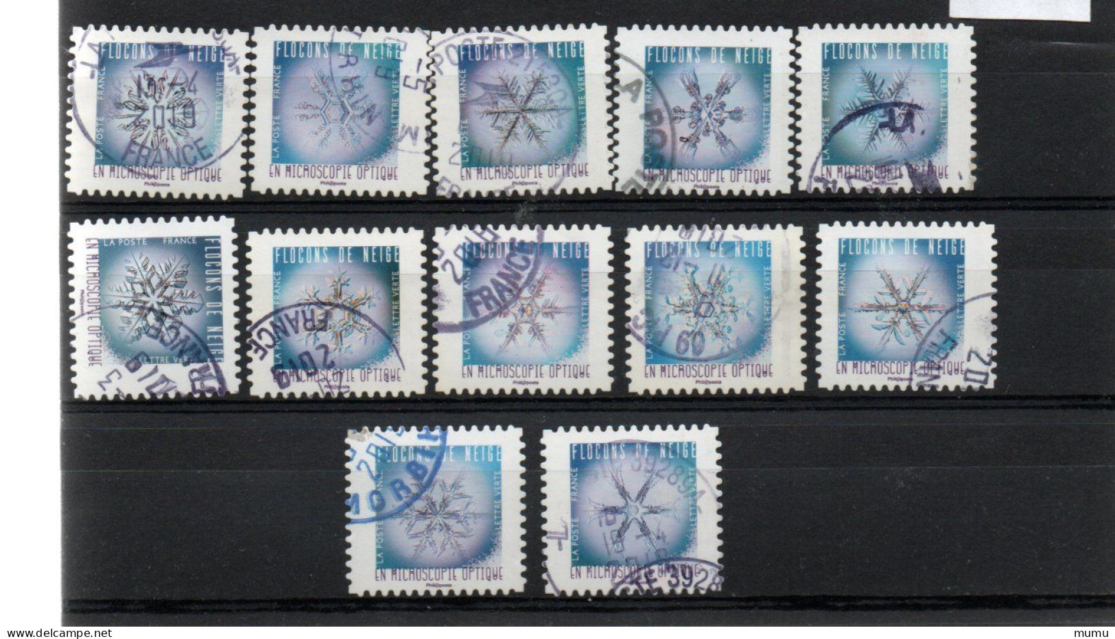 FRANCE  OB CACHET ROND - Used Stamps