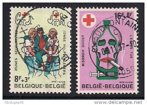 YT N° 1916-1917 - Oblitéré - Croix-Rouge - Used Stamps