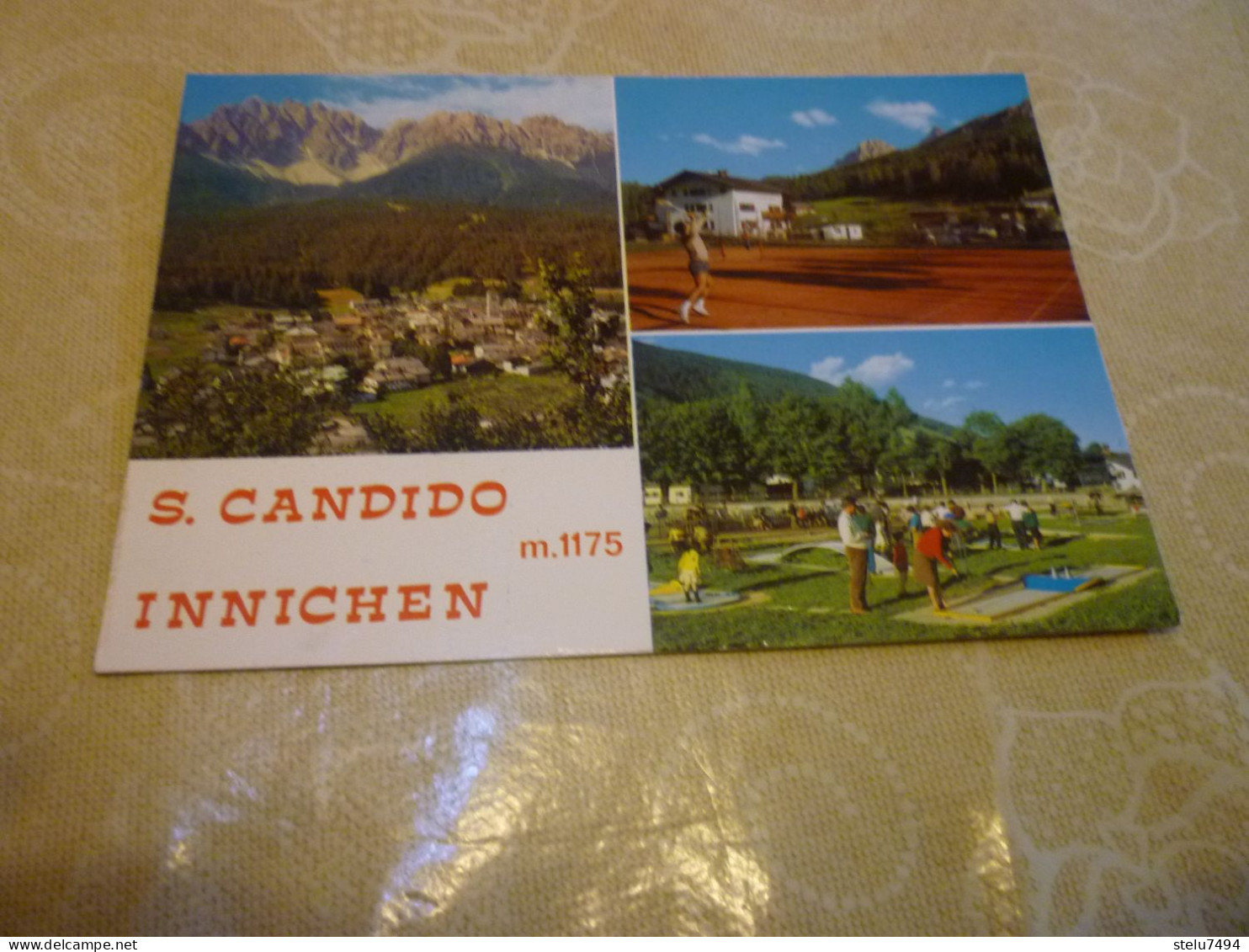 B865  San Candido Trentino Campi Da Tennis Viaggiata - Andere & Zonder Classificatie