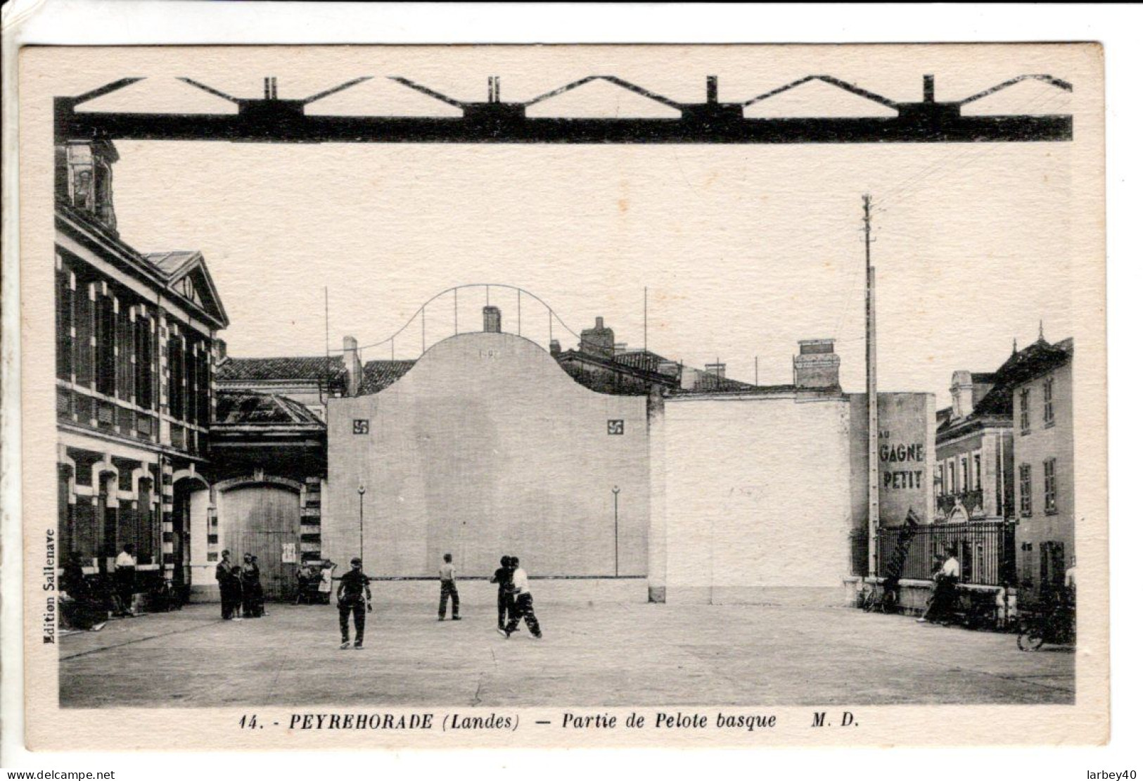 40 - Peyrehorade Partie De Pelote Basque - Cartes Postales Ancienne - Peyrehorade