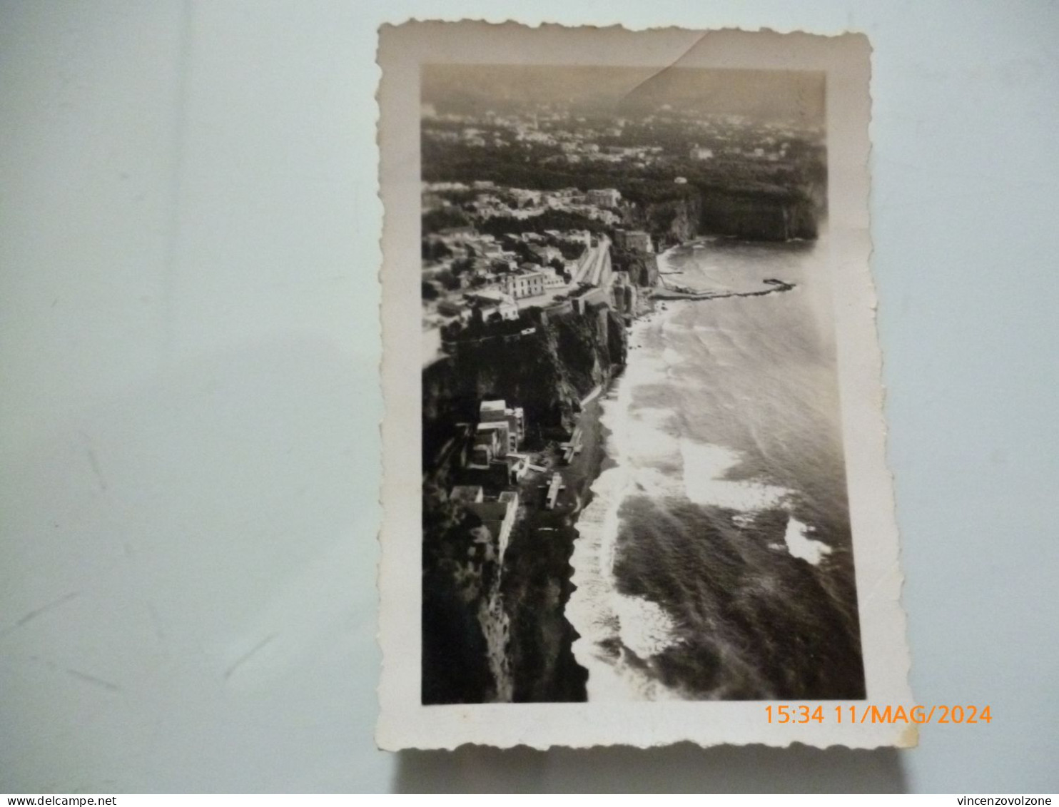 Lotto 4  Fotografie "SORRENTO Dal DESERTO 2 Agosto 1933 - COSTA TRA CASTELLAMMARE E SORRENTO ( Dalla Strada )" - Lieux