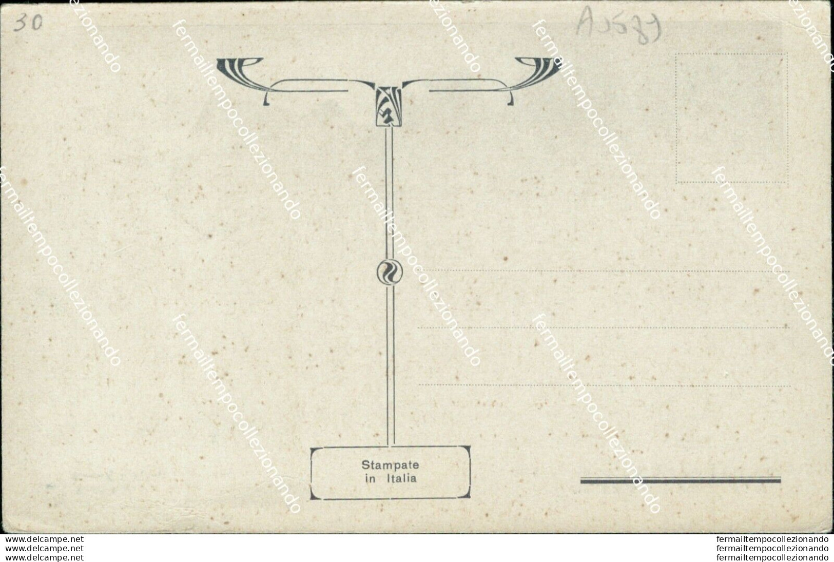 Ao589 Cartolina Villino Colosimo S.elia Catanzaro - Milano (Mailand)