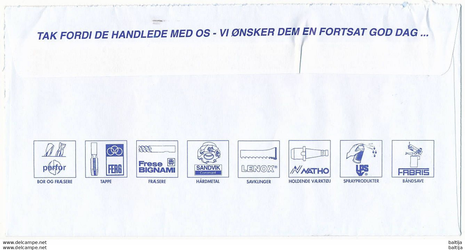 EMA Meter Slogan Cover Hasler / Maskinkompagniet Odense - 3 September 1997 Odense C - Covers & Documents