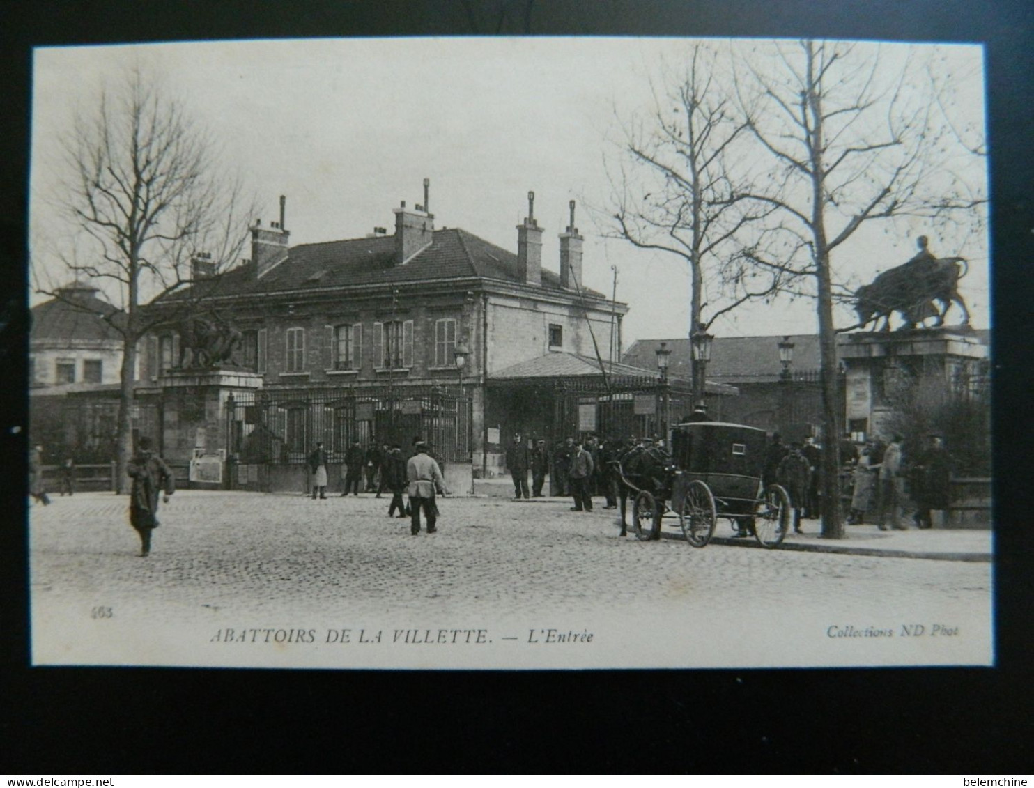 ABATTOIRS DE LA VILLETTE                      L'ENTREE - Arrondissement: 19