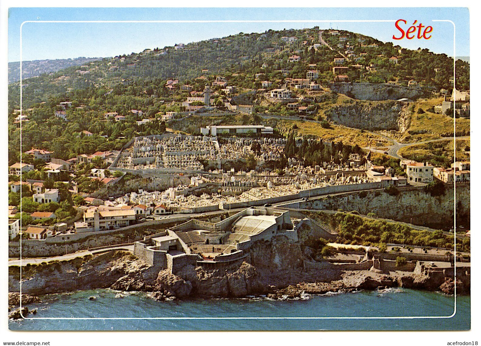 Sète - Vue Panoramique Aérienne - Sete (Cette)