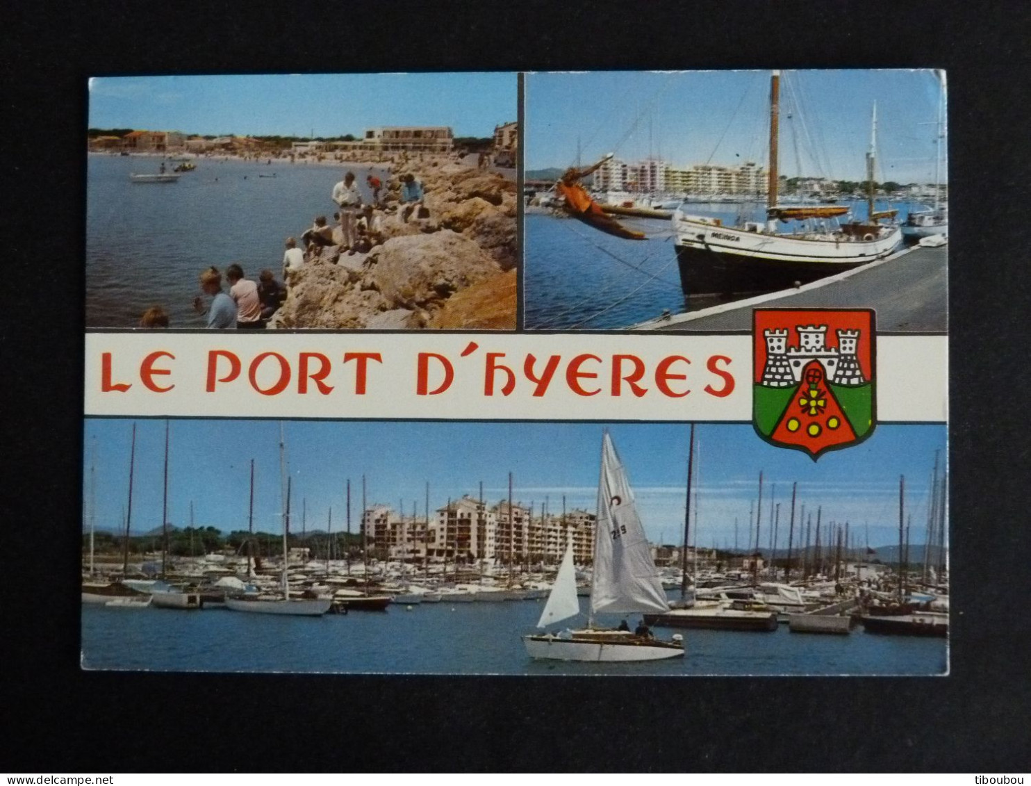 HYERES - VAR - FLAMME SUR MARIANNE CHEFFER - CACHET CAMPING INTERNATIONAL LA RESERVE GIENS - LE PORT - Mechanical Postmarks (Advertisement)