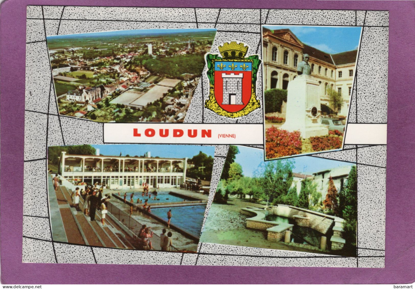 86 LOUDUN  Multivues Blason - Loudun