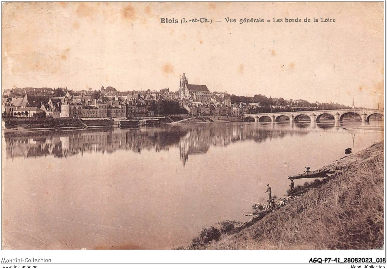 AGQP7-0470-41 - BLOIS - Vue Générale - Les Bords De La Loire  - Blois