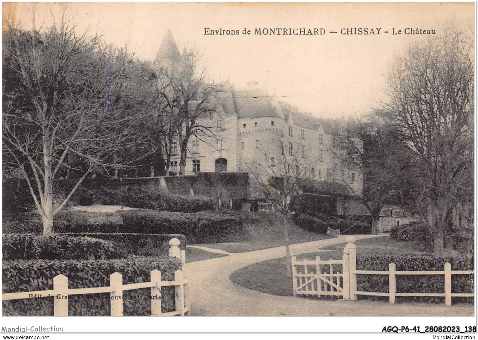 AGQP6-0454-41 - ENVIRONS DE MONTRICHARD - CHISSAY - Le Chateau - Montrichard