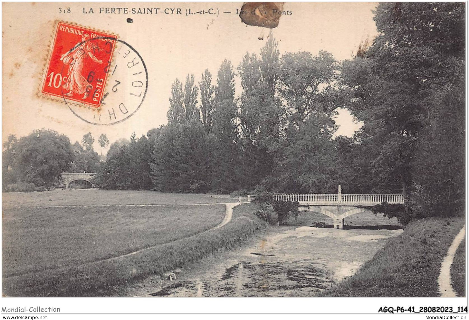 AGQP6-0442-41 - LA FERTE-SAINT-CYR - Les Deux Ponts - Blois