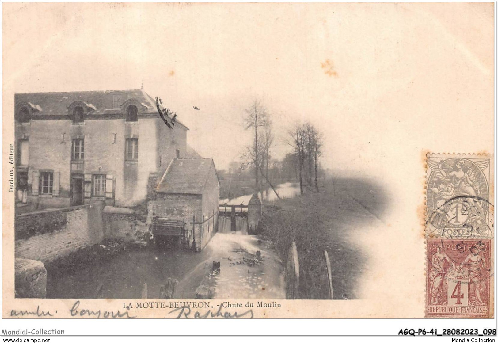 AGQP6-0434-41 - LAMOTTE-BEUVRON - Chute Du Moulin - Lamotte Beuvron