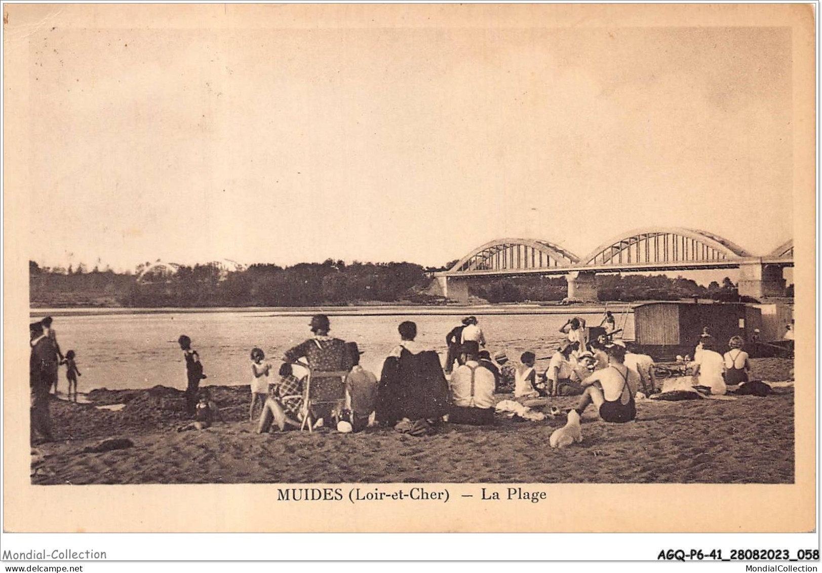 AGQP6-0414-41 - MUIDES - La Plage - Blois