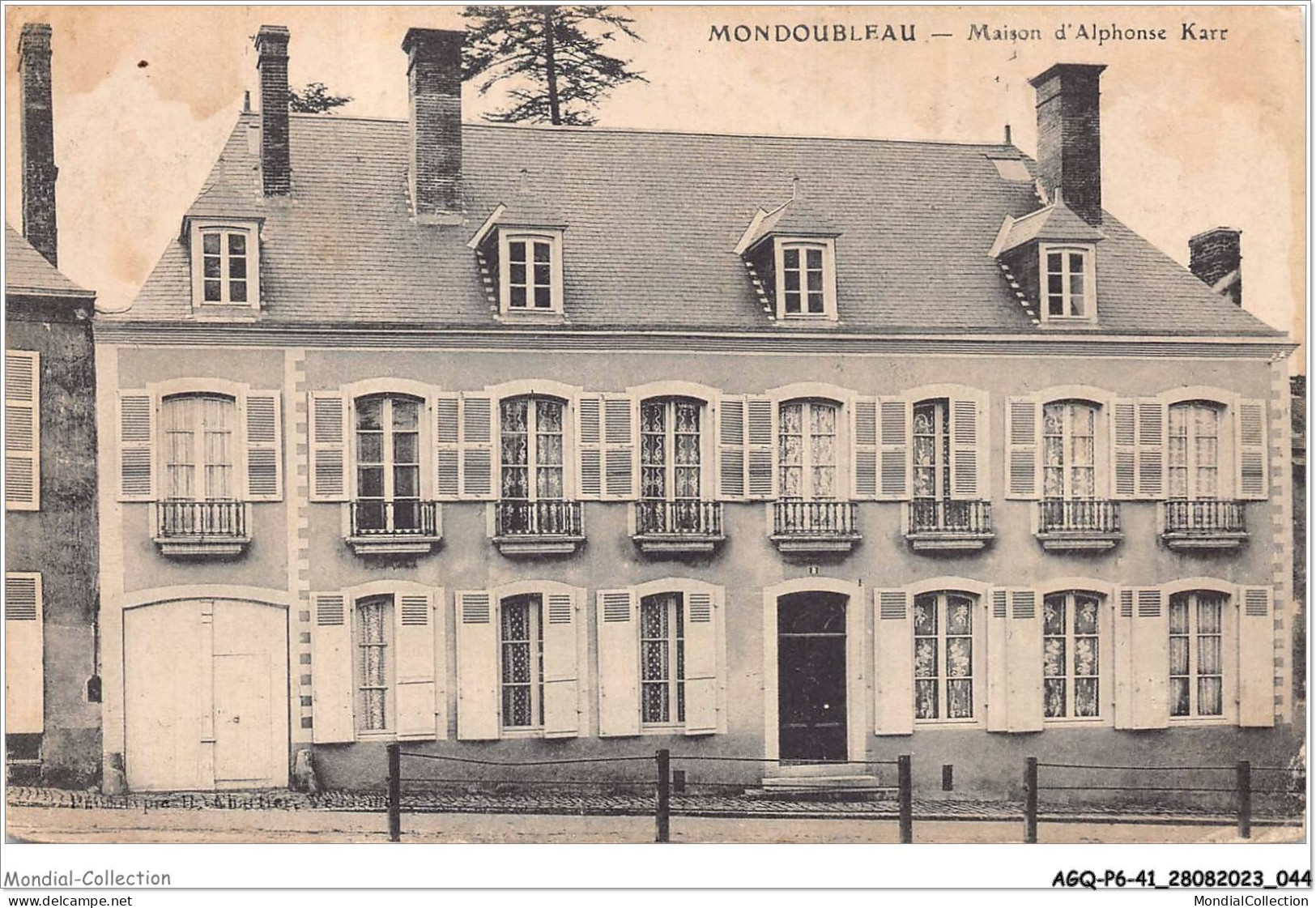 AGQP6-0407-41 - MONDOUBLEAU - Maison D'alphonse Karr - Vendome