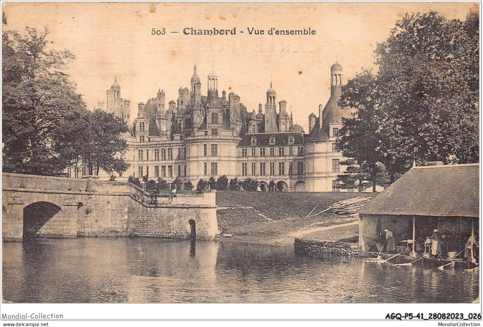 AGQP5-0327-41 - CHAMBORD - Vue D'ensemble - Chambord