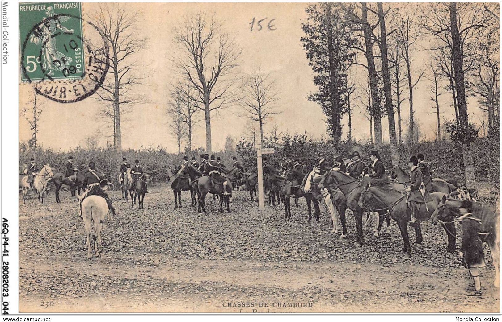 AGQP4-0273-41 - Chasses De CHAMBORD - Le Rendez-vous - Chambord