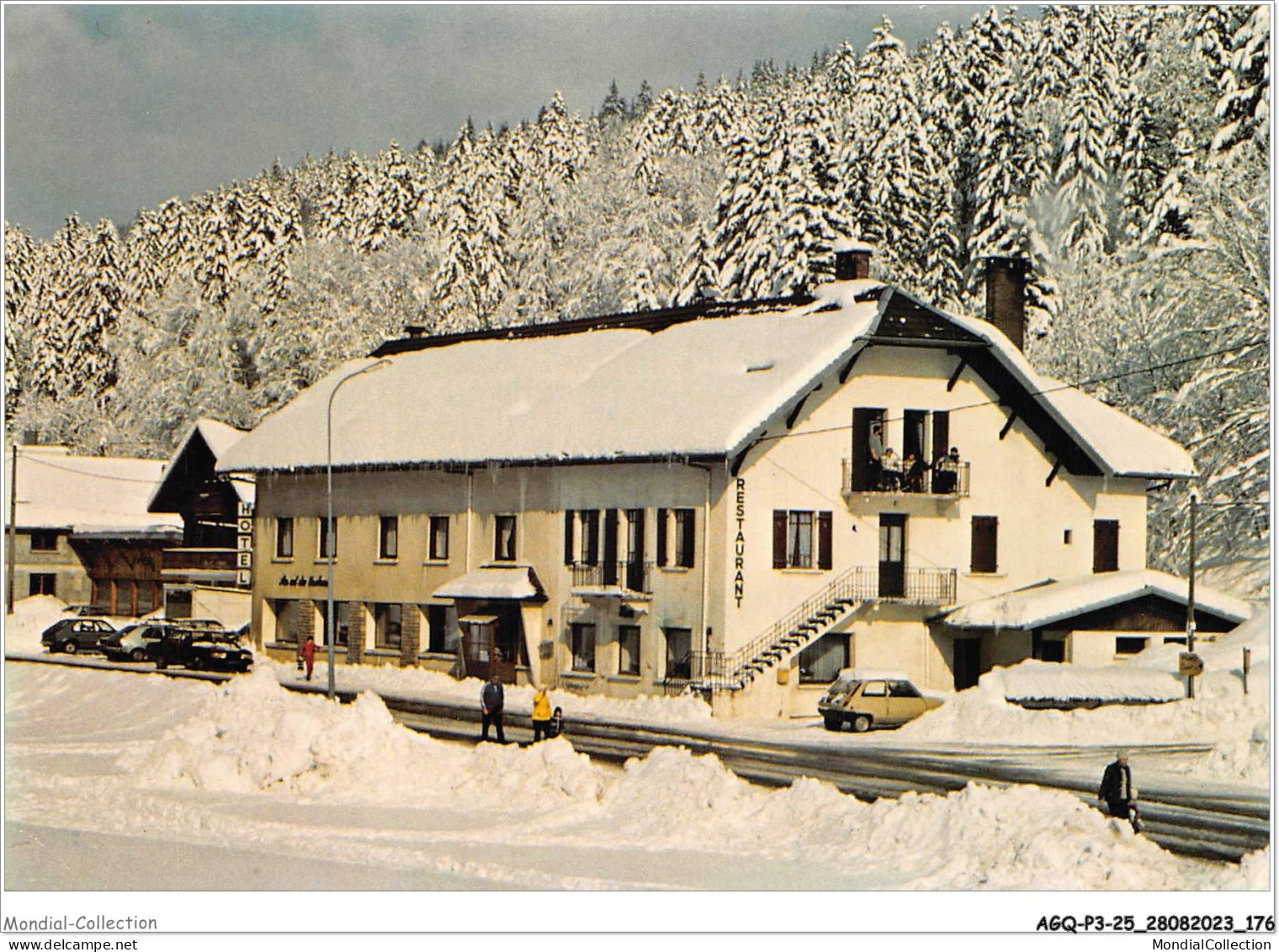 AGQP3-0250-25 - LES HOPITAUX NEUFS - Le Col Des Enchaux - Hotel-restaurant - Pontarlier