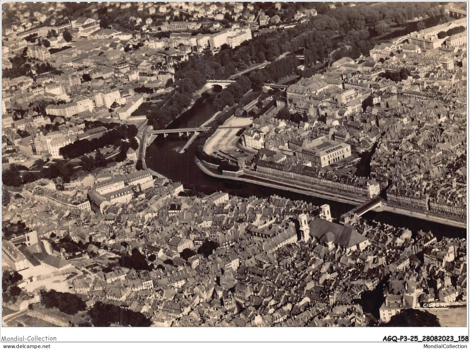 AGQP3-0241-25 - En Avion Sur BESANCON - Vue Aérienne - Besancon