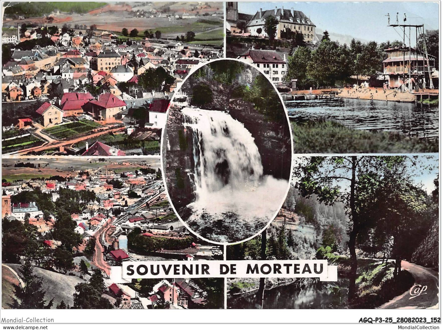 AGQP3-0238-25 - MORTEAU - Vue Générale - Stade Nautique - Saut Du Doubs - Vue Générale - Entre-roche - Pontarlier