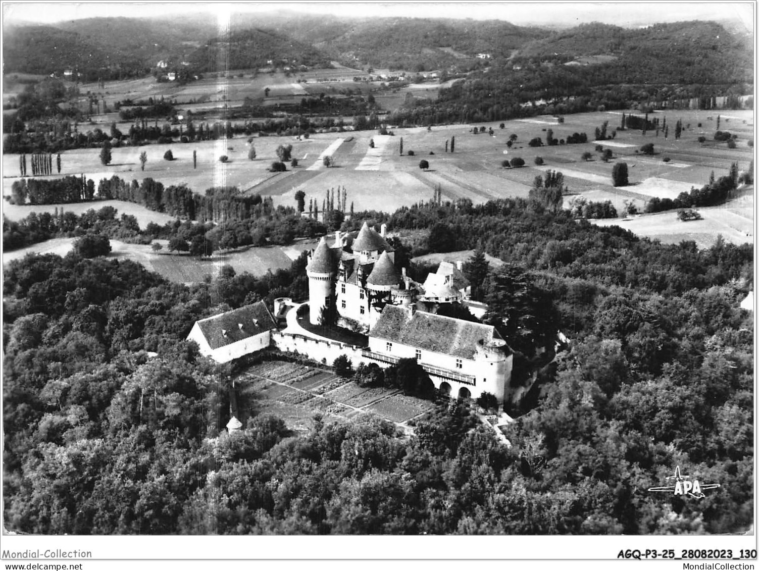 AGQP3-0227-24 - CHATEAU DE FENELON - Vue Générale Aérienne - Autres & Non Classés