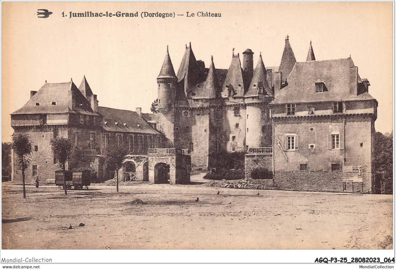 AGQP3-0194-24 - JUMILHAC-LE-GRAND - Le Chateau - Nontron