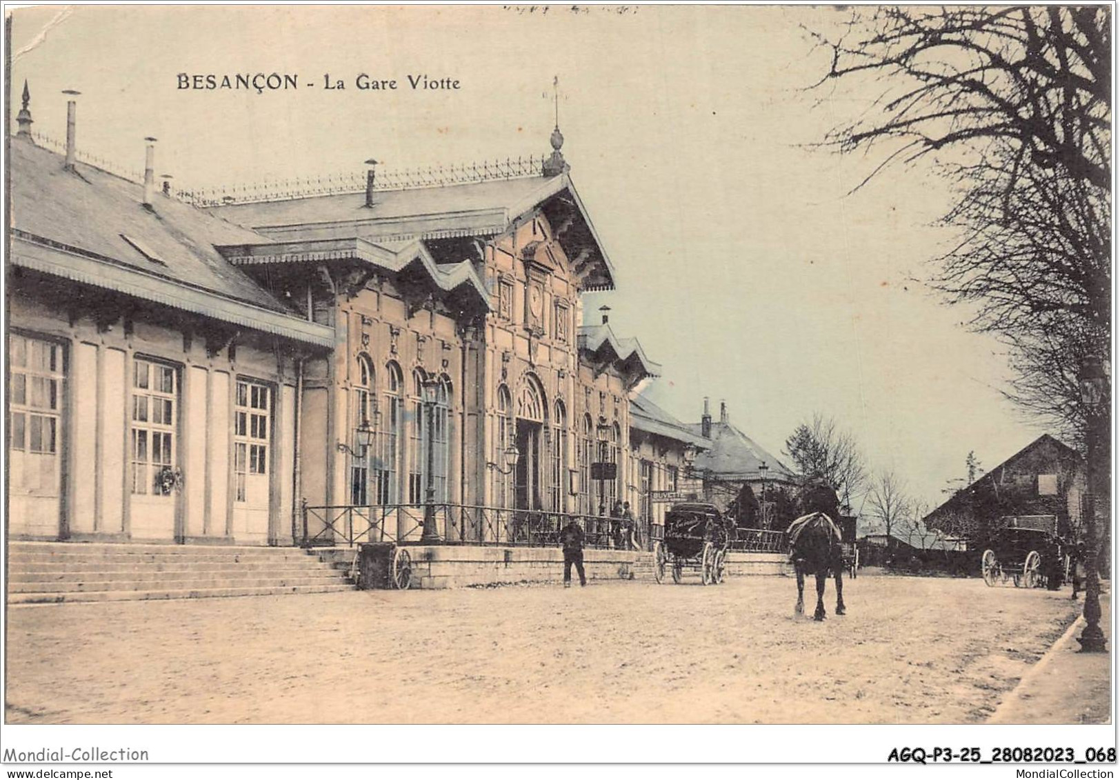 AGQP3-0196-25 - BESANCON - La Gare Viotte - Besancon