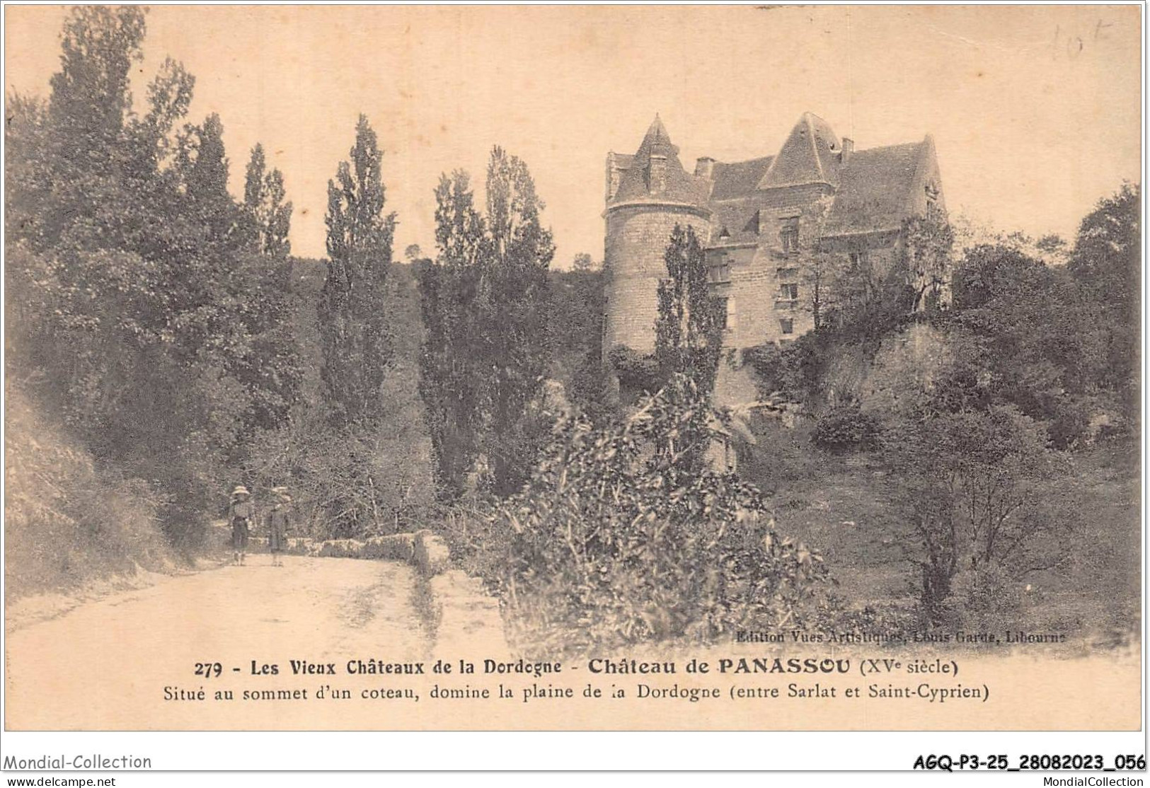 AGQP3-0190-24 - Les Vieux Chateaux De La Dordogne - Chateau De Panassou - Sarlat La Caneda