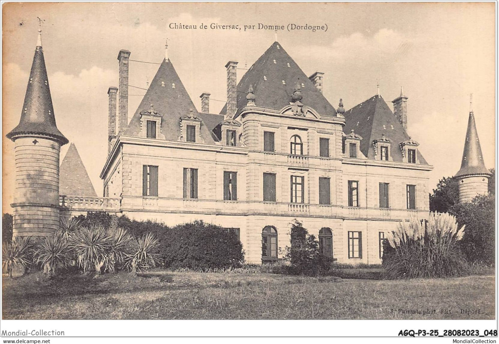 AGQP3-0186-25 - Chateau De Giversac Par Domme - Other & Unclassified