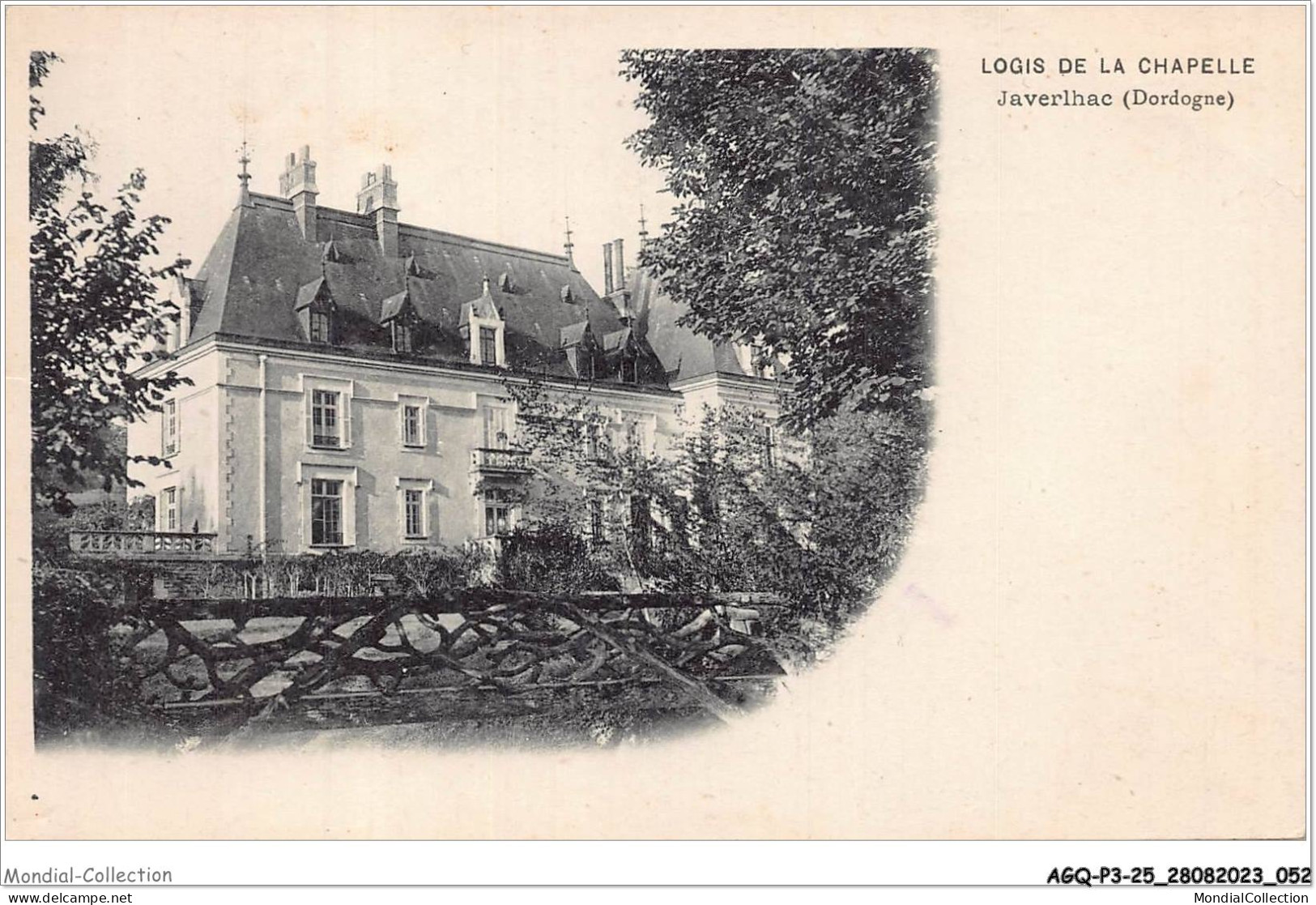 AGQP3-0188-24 - JAVERLHAC - Logis De La Chapelle - Nontron