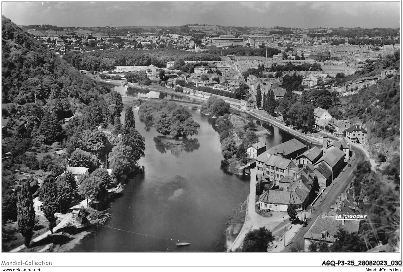 AGQP3-0177-25 - BESANCON - Le Doubs A Taragnoz - Besancon