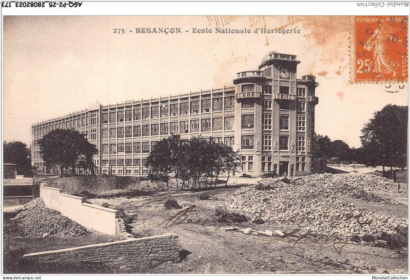 AGQP2-0161-25 - BESANCON - école Nationale D'horlogerie - Besancon