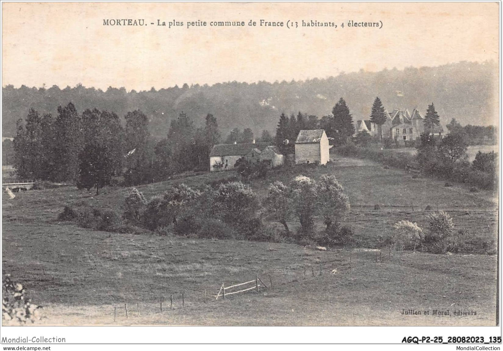 AGQP2-0142-25 - MORTEAU - La Plus Petite Commune De France - Pontarlier