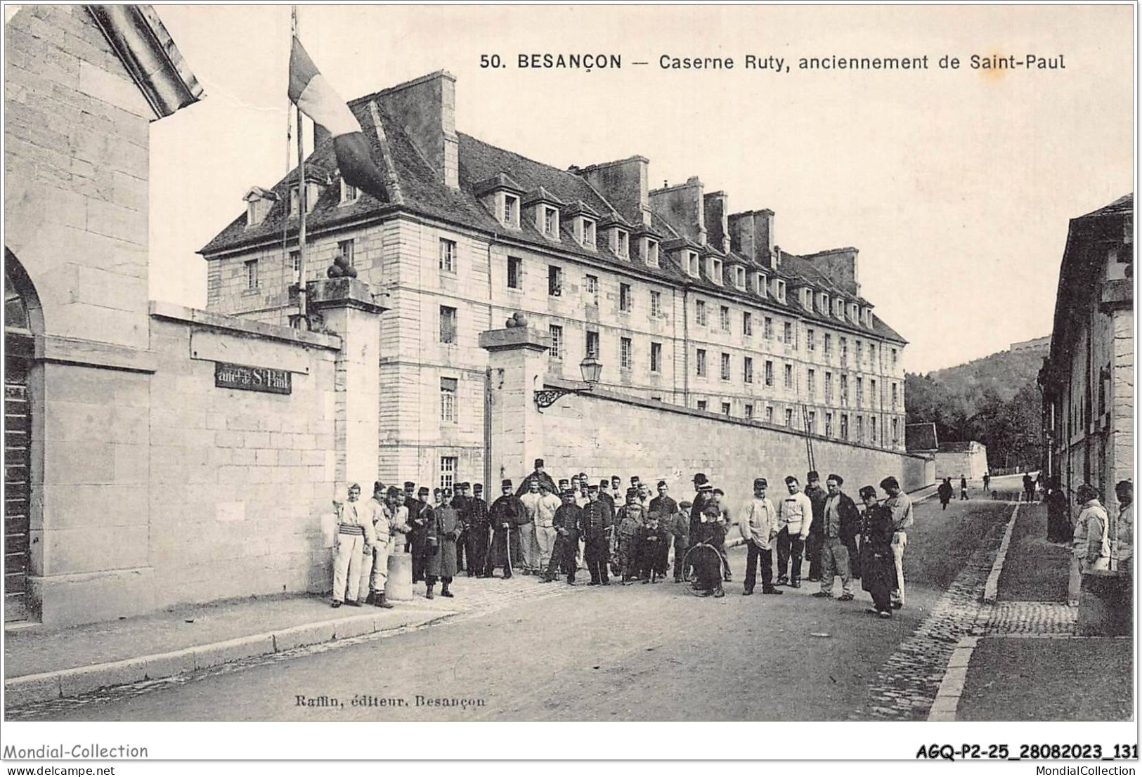 AGQP2-0140-25 - BESANCON - Caserne Ruty - Anciennement De Saint-paul - Besancon