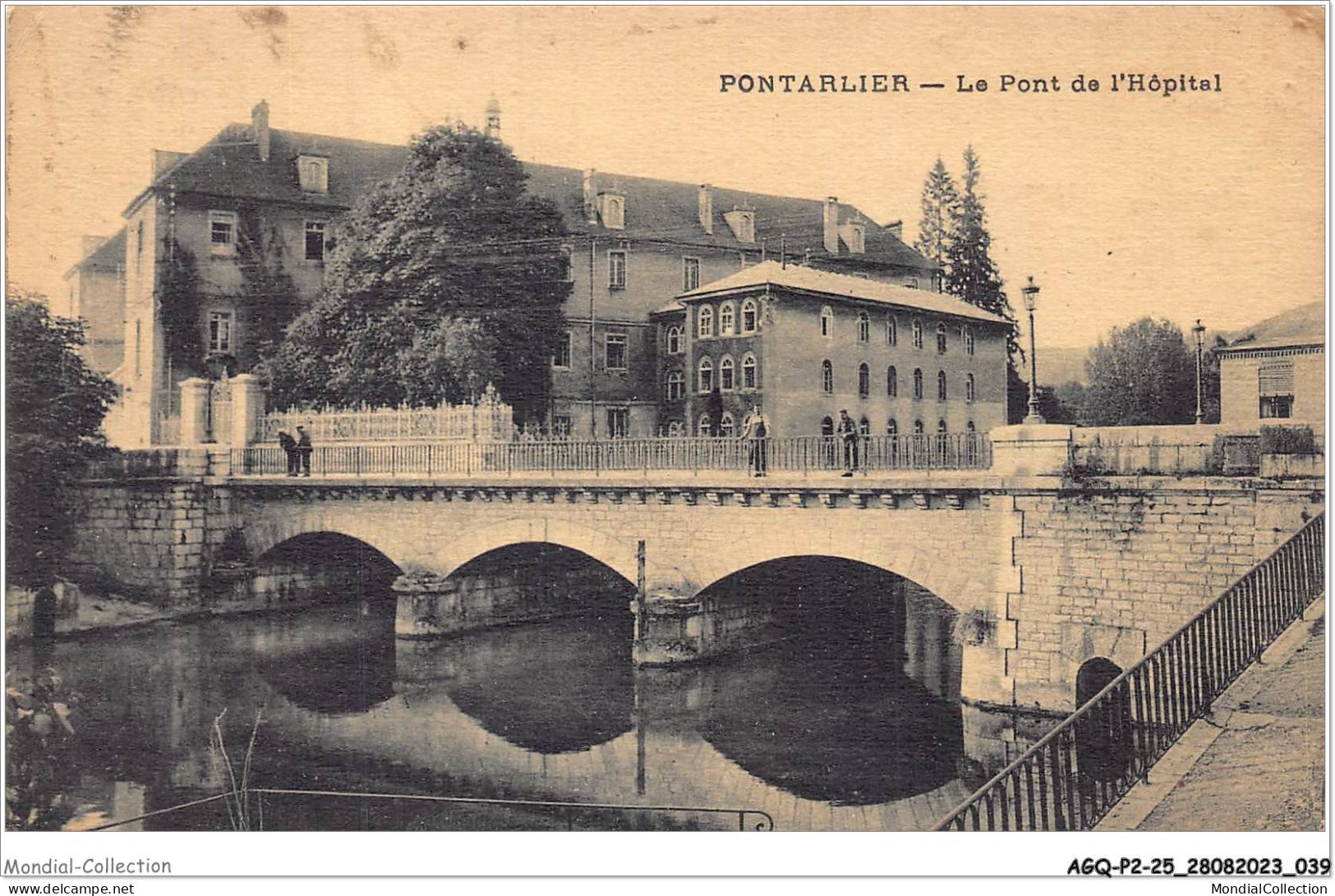 AGQP2-0094-25 - PONTARLIER - Le Pont De L'hopital - Pontarlier