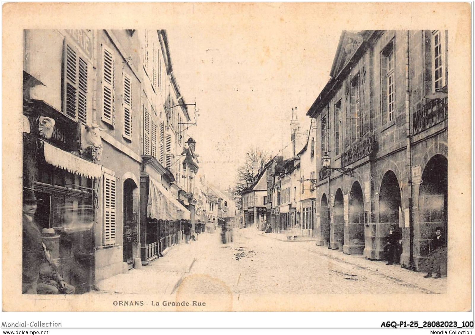 AGQP1-0051-25 - ORNANS - La Grande-rue - Besancon