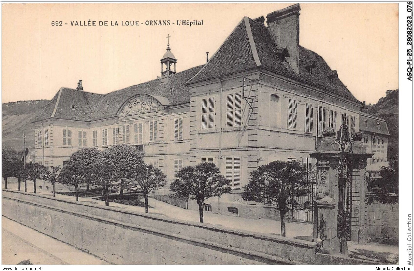 AGQP1-0039-25 - ORNANS - Vallée De La Loue - L'hopital - Besancon