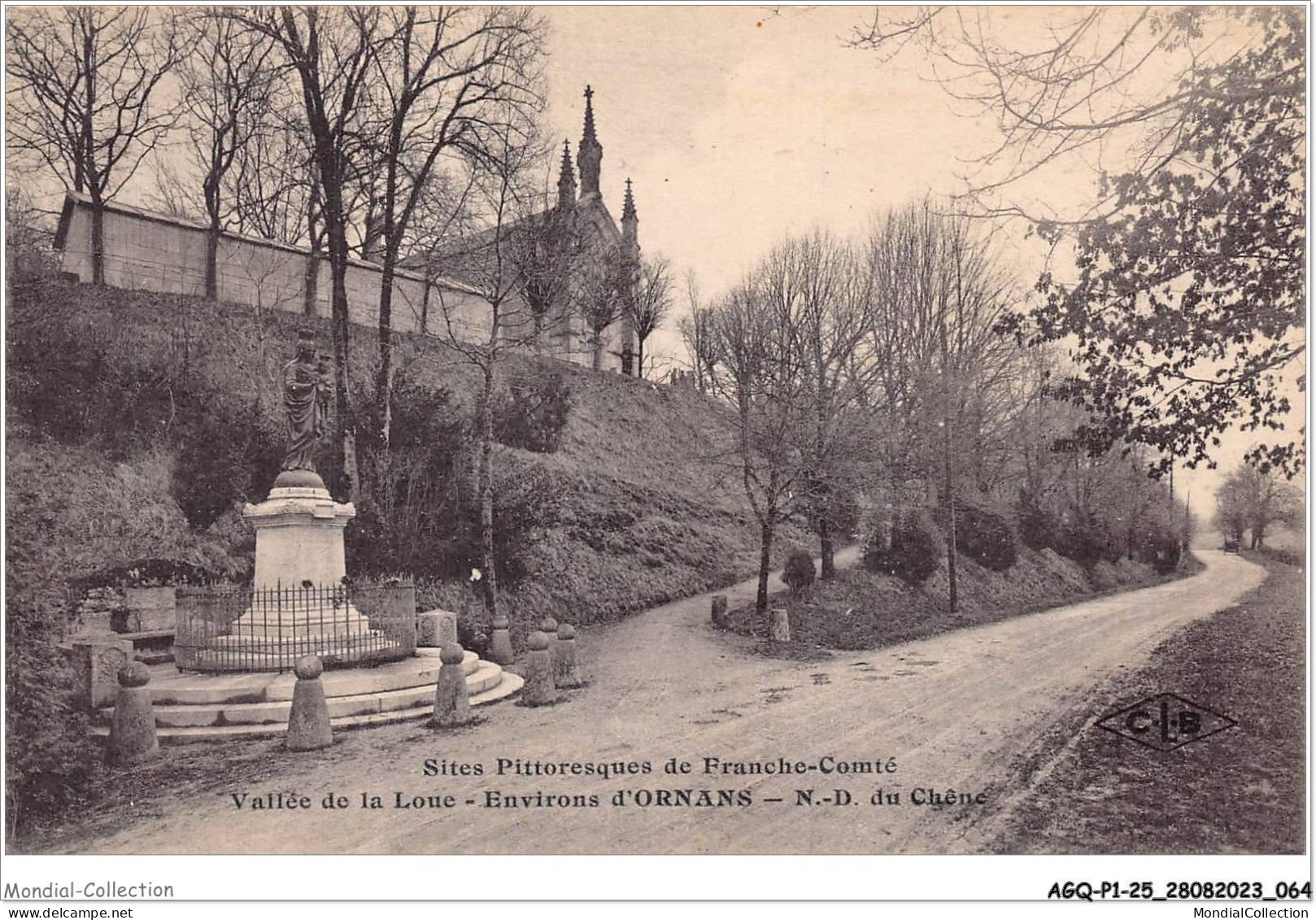 AGQP1-0033-25 - ENVIRONS D'ORNANS - Vallée De La Loue - N-d Du Chene - Besancon