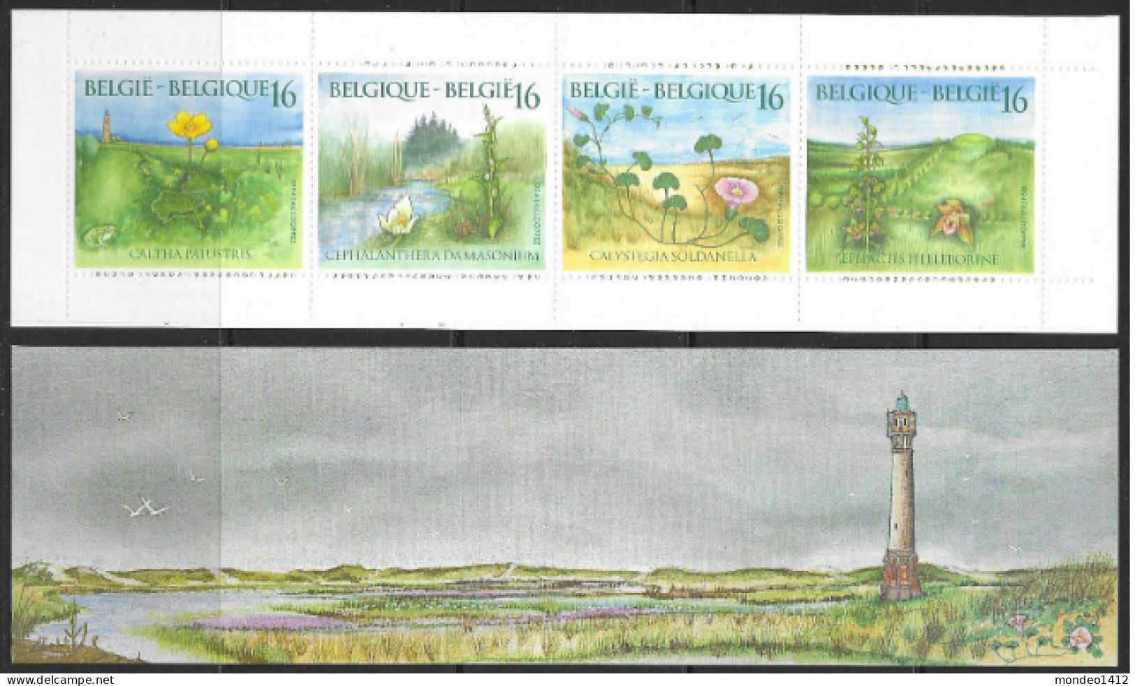 Boekje/carnet B25 - Natuur - Wilde Planten Bloemen Fleurs Sauvages  / ** MNH 1994 - 1953-2006 Modernos [B]