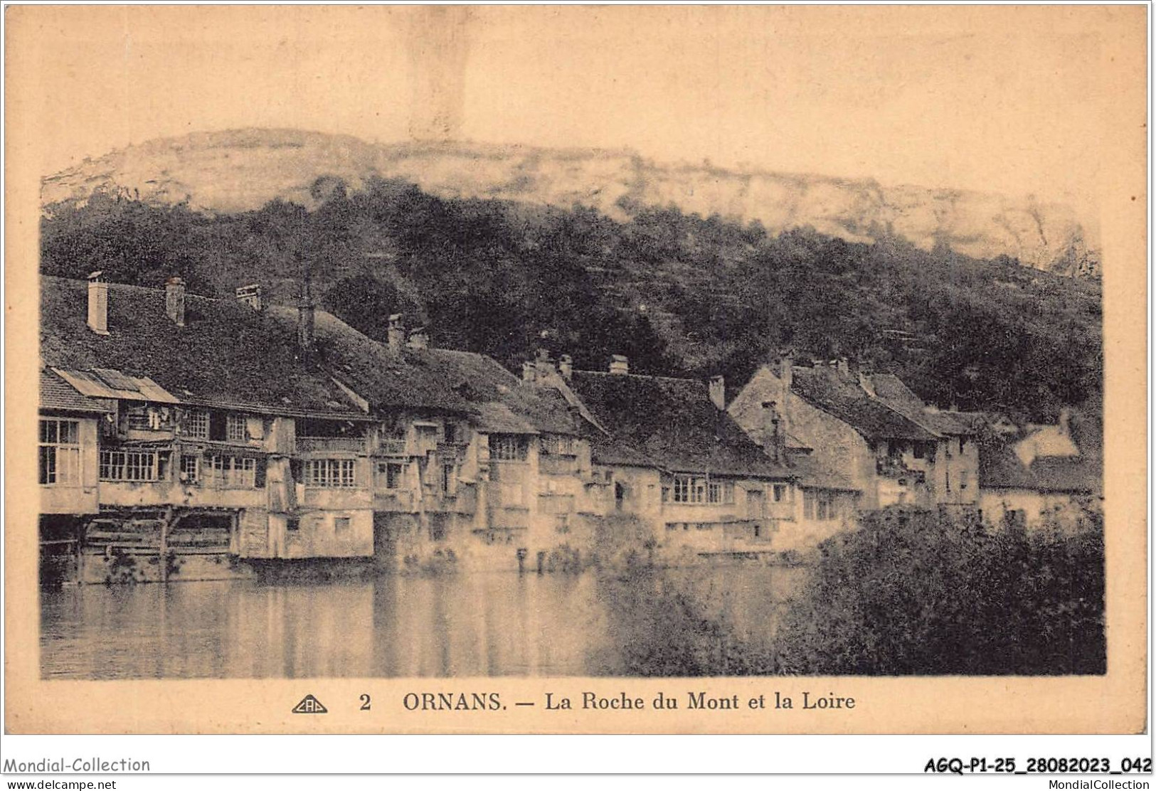 AGQP1-0022-25 - ORNANS - La Roche Du Mont Et La Loire - Besancon