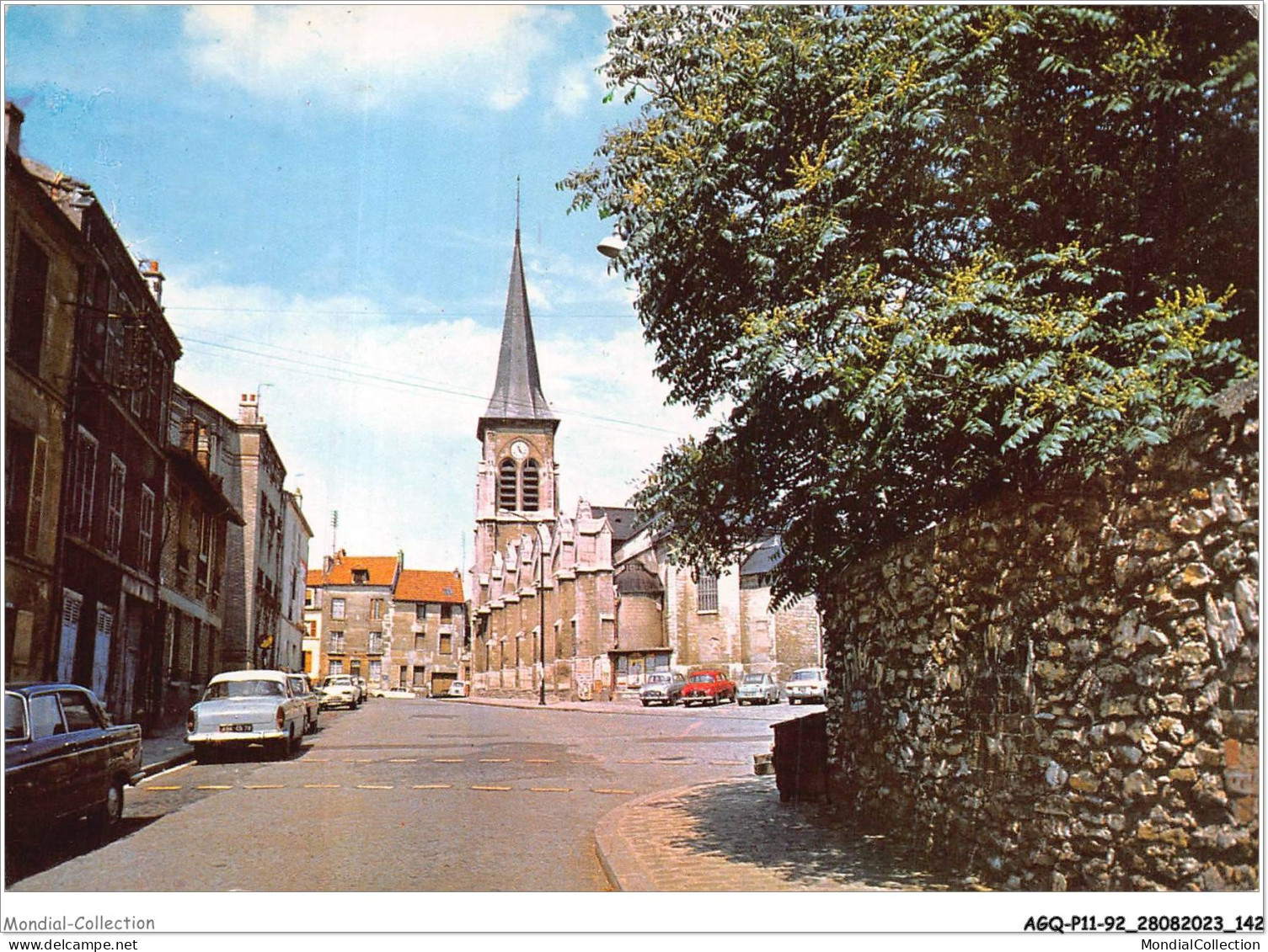 AGQP11-0915-92 - CHATILLON-SOUS-BAGNEUX - L'église  - Châtillon