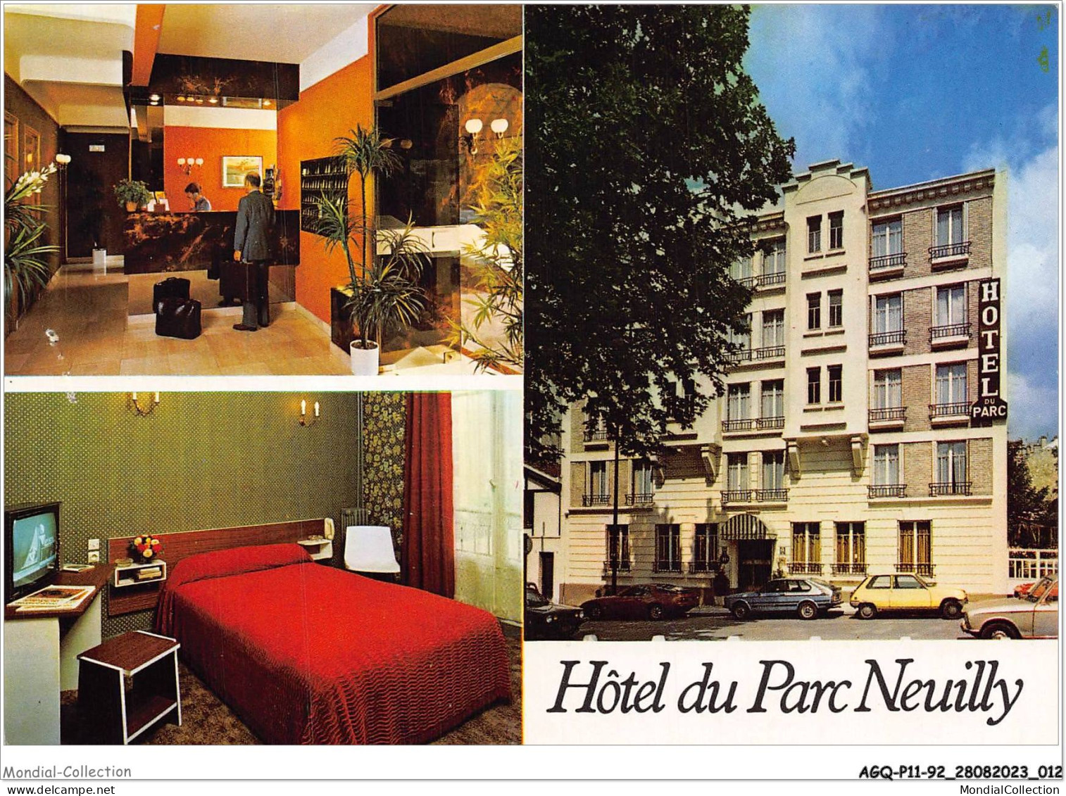 AGQP11-0850-92 - Hotel Du Parc Neuilly  - Neuilly Sur Seine