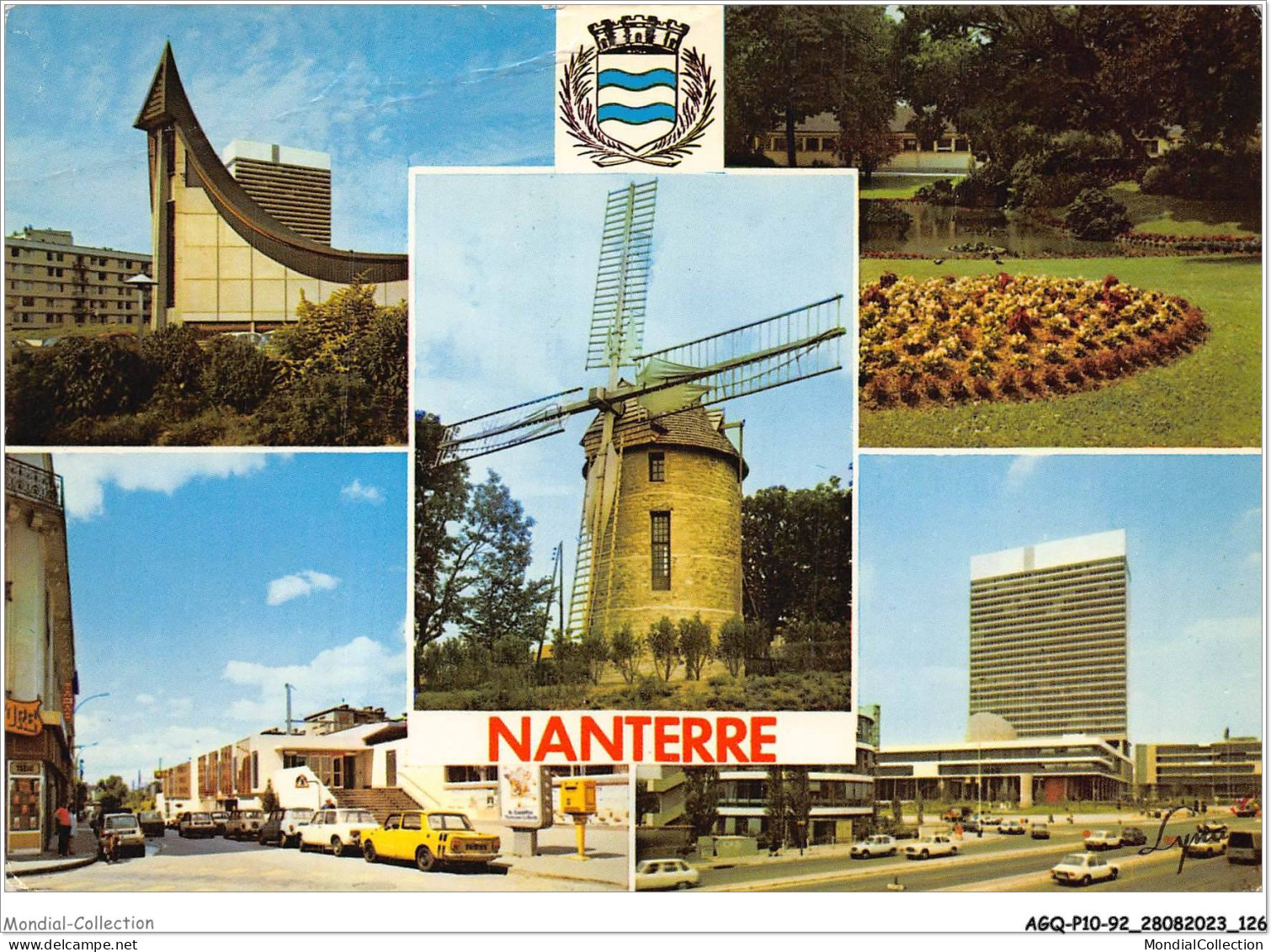 AGQP10-0826-92 - NANTERRE - Vue Générale  - Nanterre